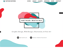 Tablet Screenshot of nathanwatkinsdesign.com